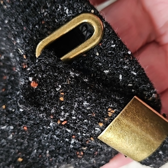 aili's Corner Black Tweed Adjustable Hat NWT - Picture 9 of 9